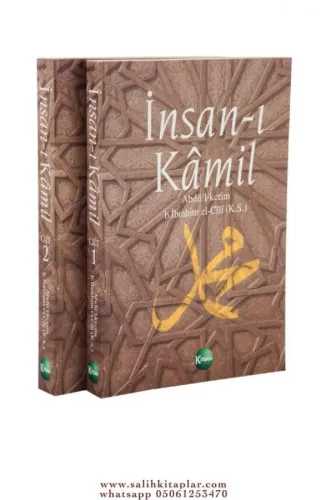İnsanı Kamil 2 Cilt Takım AbdüIKerim b. İbrahim el Cili