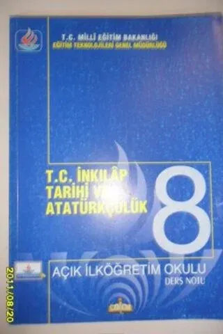T.c İnkılap Tarihi ve Atatürkçülük 8