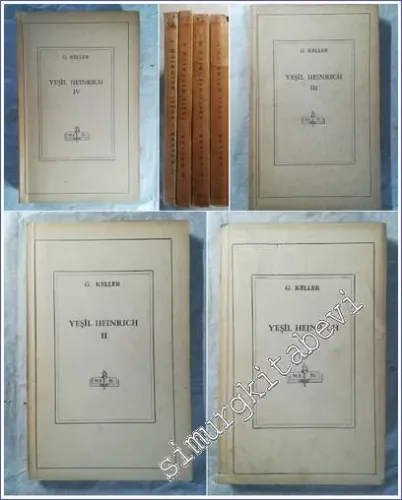 Yeşil Heinrich 4 Cilt TAKIM - 1947