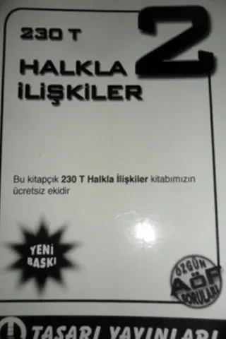 Halkla İlişkiler 2