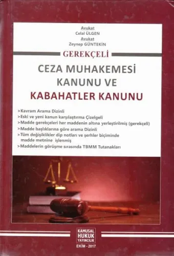 Ceza Muhakemesi Kanunu ve Kabahatler Kanunu