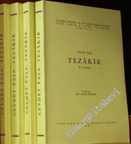Tezakir 1 - 40 - 4 Cilt TAKIM -