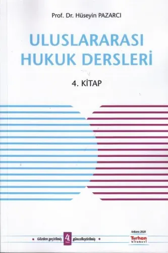 Uluslararası Hukuk Dersleri 4. Kitap