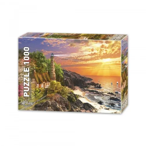 1000 Parça Taş Kulübe Puzzle