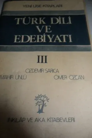 Türk Dili ve Edebiyatı III
