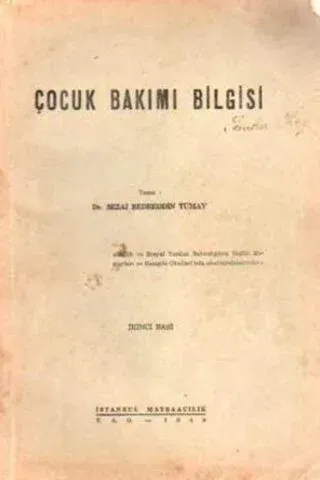 Çocuk Bakımı Bilgisi
