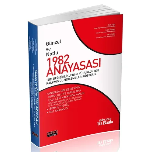 Güncel ve Notlu 1982 Anayasası