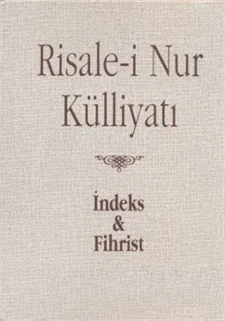 Risale-i Nur Külliyatı İndeks ve Fihrist 3 (Büyük Boy)