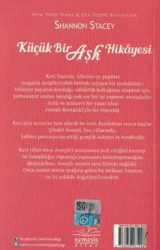 Küçük Bir Aşk Hikayesi (Cep Boy) Shannon Stacey Nemesis Kitap %53 indi