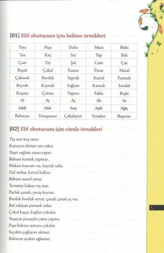 Osmanlı Türkçesi Kolay Okuma Metinleri 1 Metin Uçar Hayrat Neşriyat %5