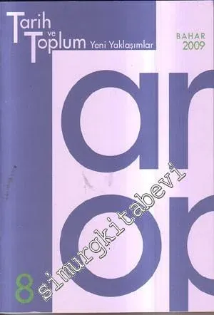 Tarih Ve Toplum - Bahar 2009
