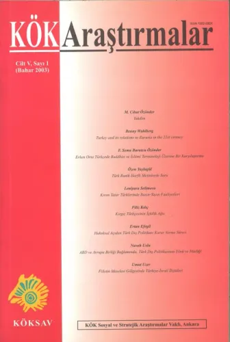 Kök Araştırmalar: Kök Sosyal ve Stratejik Araştırmalar Dergisi