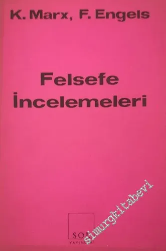 Felsefe İncelemeleri -