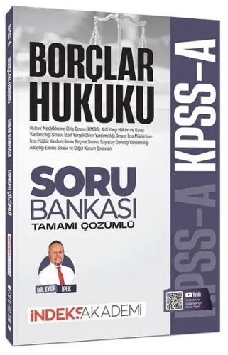 İndeks Akademi 2027 KPSS A Grubu Borçlar Hukuku Soru Bankası Çözümlü