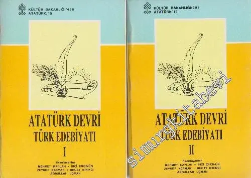 Atatürk Devri Türk Edebiyatı 2 Cilt TAKIM -