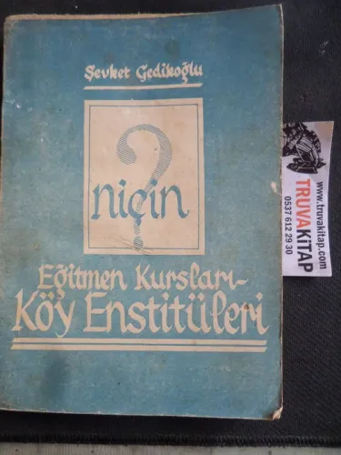 Eğitmen Kursları Köy Enstitüleri