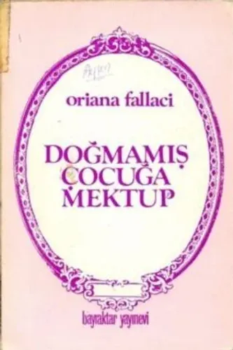 Doğmamış Çocuğa Mektup