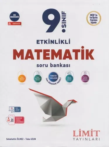 Limit 9. Sınıf Matematik Etkinlikli Maarif Soru Bankası