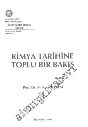 Kimya Tarihine Toplu Bir Bakış -