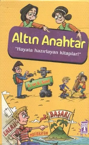Altın Anahtar (4 Kitap Takım-Kutulu); 5. ve 6. Sınıflar İçin