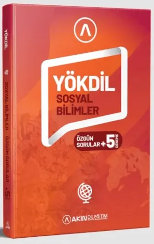 Akın Dil YÖKDİL Sosyal Bilimler Özgün Sorular + 5 Deneme