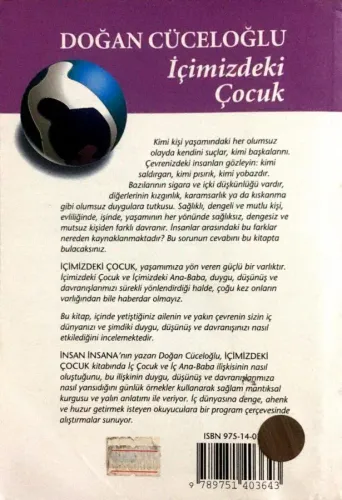 İçimizdeki Çocuk Doğan Cüceloğlu Remzi Kitabevi