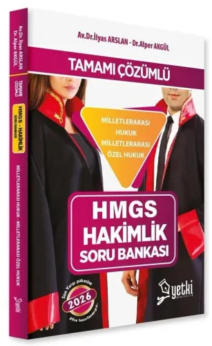 Yetki Yayınları 2026 Hakimlik Milletlerarası Hukuk Milletlerarası Özel