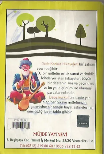 Dede Korkut Hikayeleri Derleme Müjde Yayınevi %50 indirimli