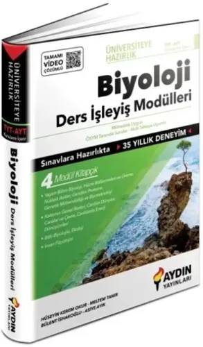 AYDIN TYT-AYT BİYOLOJİ DERS İŞLEYİŞ MODÜLLERİ(KAMPANYALI ÜRÜN) 2027