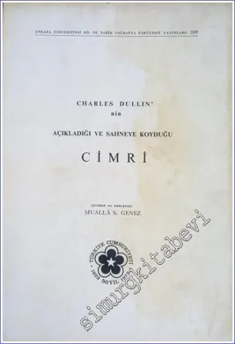 Cimri: Charles Dullin'in Açıkladığı ve Sahneye Koyduğu -