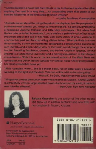 Animal Dreams Barbara Kingsolver Harper Perennial %42 indirimli