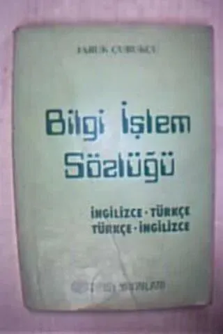 Bilgi İşlem Sözlüğü