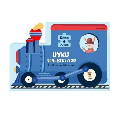 Kagu - Uyku Trenim 18 Parça Puzzle ve Kitap (Ciltli)
