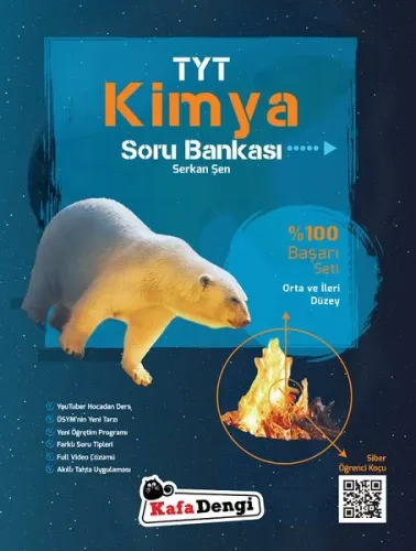 Kafa Dengi Yayınları TYT Kimya Orta ve İleri Düzey Soru Bankası