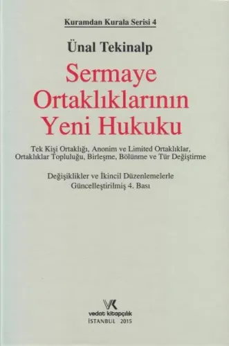 Sermaye Ortaklıklarının Yeni Hukuku