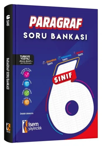 İSEM YAYINCILIK- 6. SINIF PARAGRAF SORU BANKASI