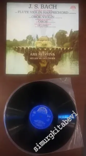 33 LP PLAK VINYL: J. S. Bach - Soloists, Ars Rediviva, Conductor Milan Munclinger, Concerto In A Minor. Concerto In D Minor. Adagio In B Minor. Sinfonia In B Minor -        1979