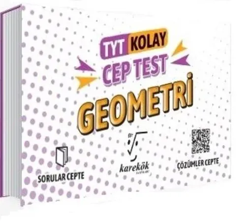 Karekök Yayınları TYT Geometri Kolay Cep Test