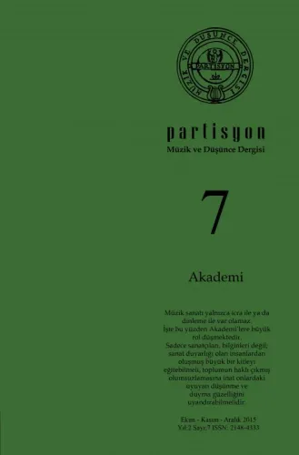 Partisyon Sayı:7 (Ekim-Kasım-Aralık 2015)