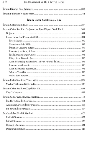 Hz. Muhammed (s.a.a) ve Ehl-i Beyt'in Hayatı (Karton Kapak) Telif Komi