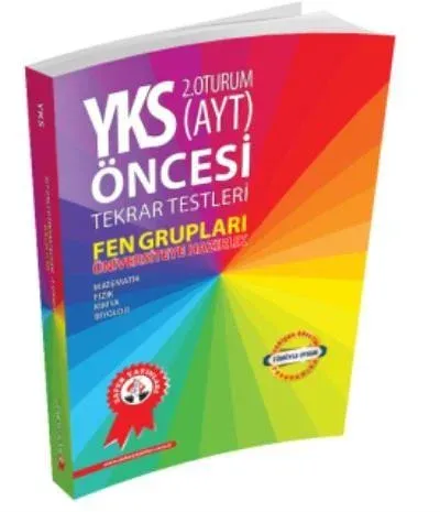 Zafer Yayınları YKS AYT Okul Öncesi Tekrar Testleri Fen Grupları 2. Oturum