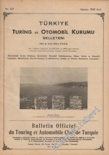 Turing - Türkiye Turing ve Otomobil Kurumu Belleteni - Sayı: 259      Ağustos