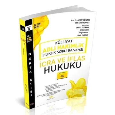 Külliyat Adli Hakimlik Hukuk Soru Bankası İcra ve İflas Hukuku