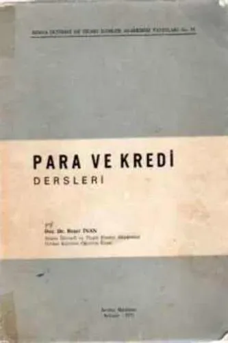 Para ve Kredi Dersleri