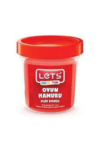 LET S 110 GR OYUN HAMURU - KIRMIZI