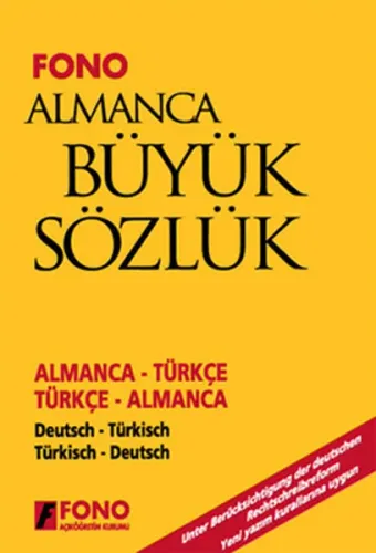 Almanca Büyük Sözlük (cd'li); Almanca-Türkçe / Türkçe-Almanca