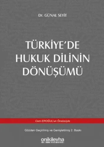 Türkiye'de Hukuk Dilinin Dönüşümü