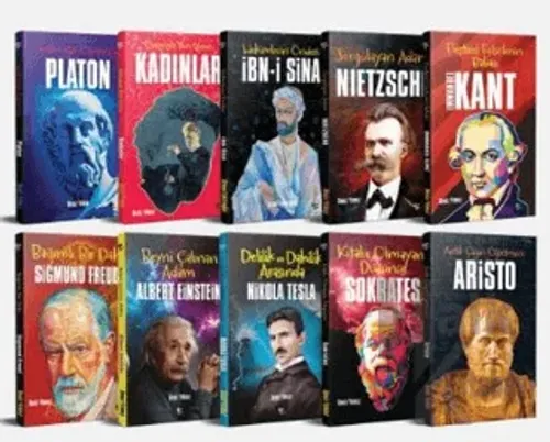 Fikir İnsanları Seti - 10 Kitap - Halkkitabevi