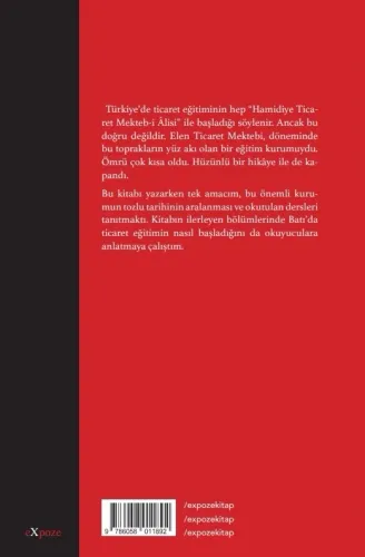 Elen Ticaret Mektebi Prof. Dr. Sabri Burak Arzova Elen Ticaret Mektebi Prof. Dr. Sabri Burak Arzova