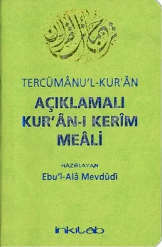 Açıklamalı Kurân-ı Kerim Meali Tercümânu'l-Kurân (Cep Boy)